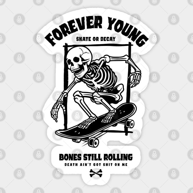 FOREVER YOUNG Sticker by artslaves